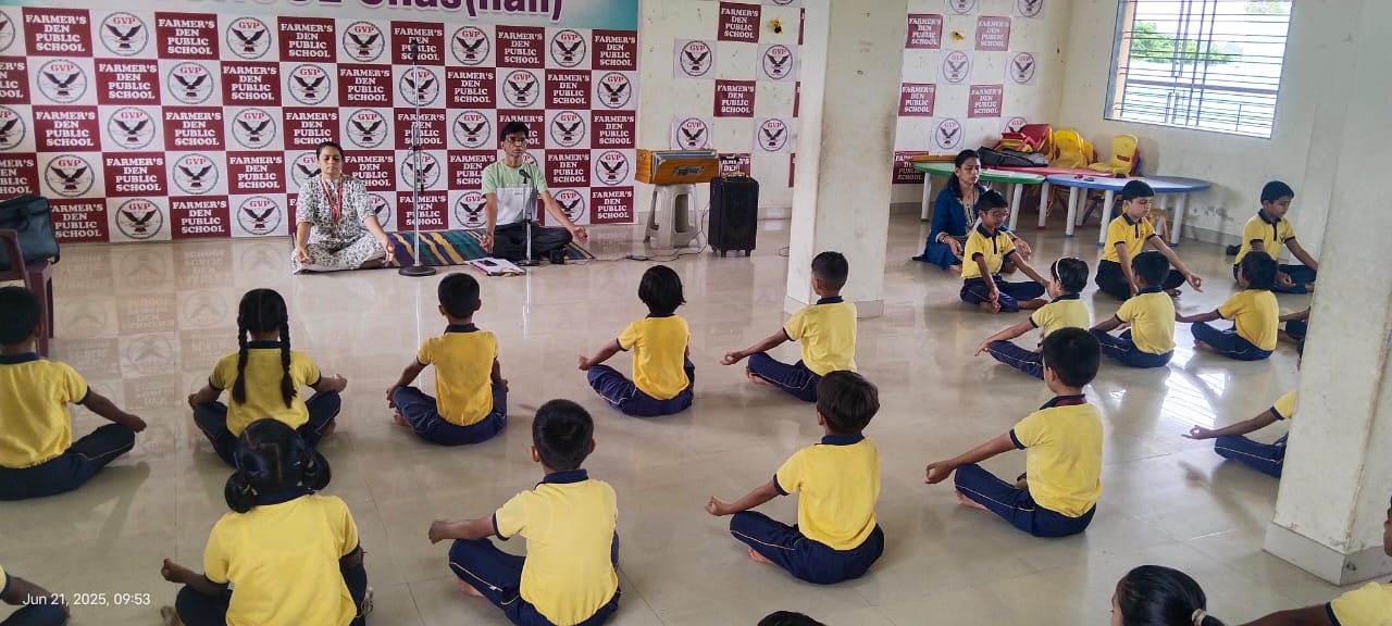Students conducting experiments in science lab at Farmer's Den Public School